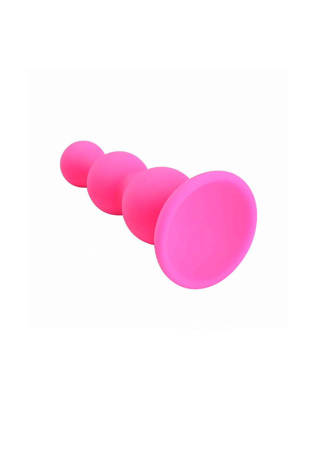 Plug Anal Escalonado em Silicone em Preto – Doce Malícia
