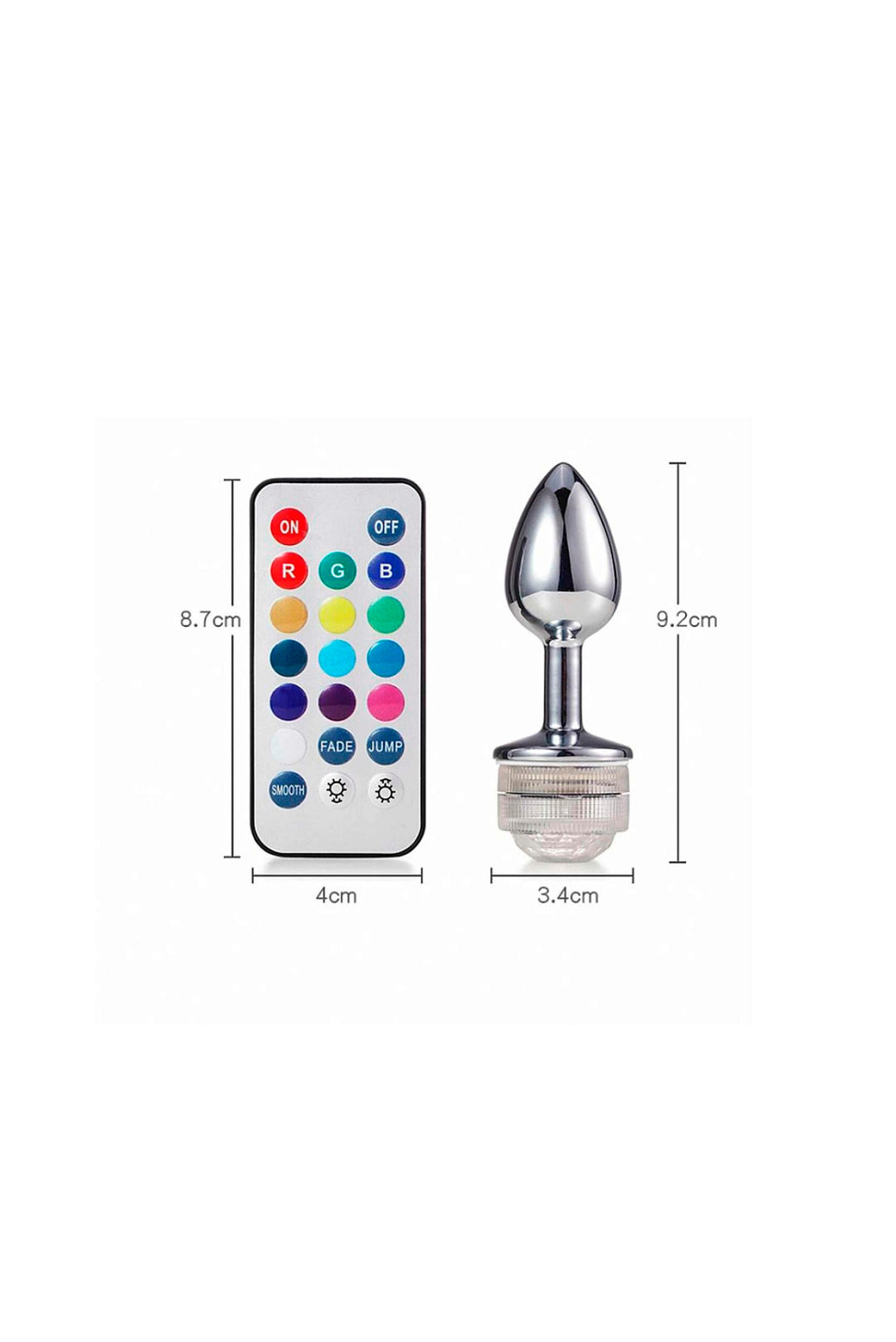 Plug Anal de Led com em Quantidade – Doce Malícia