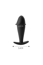 Plug Anal em Silicone com Glande em Quantidade – Doce Malícia