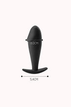 Plug Anal em Silicone com Glande – Doce Malícia