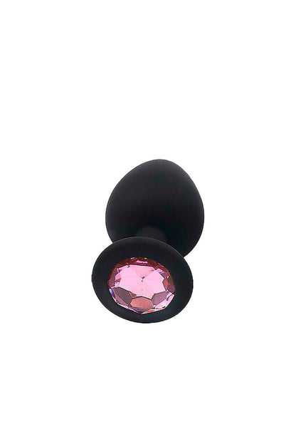 Plug Anal de Silicone com Joia em Quantidade – Doce Malícia