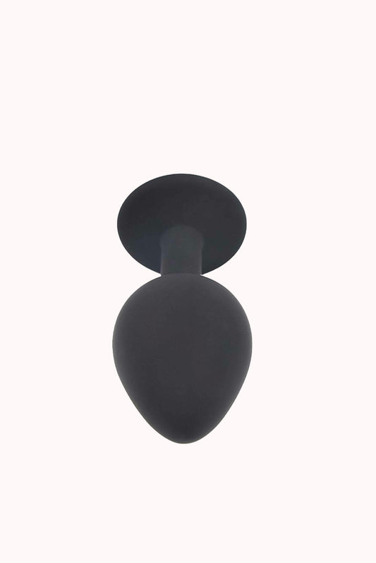 Plug Anal de Silicone com Joia – Doce Malícia