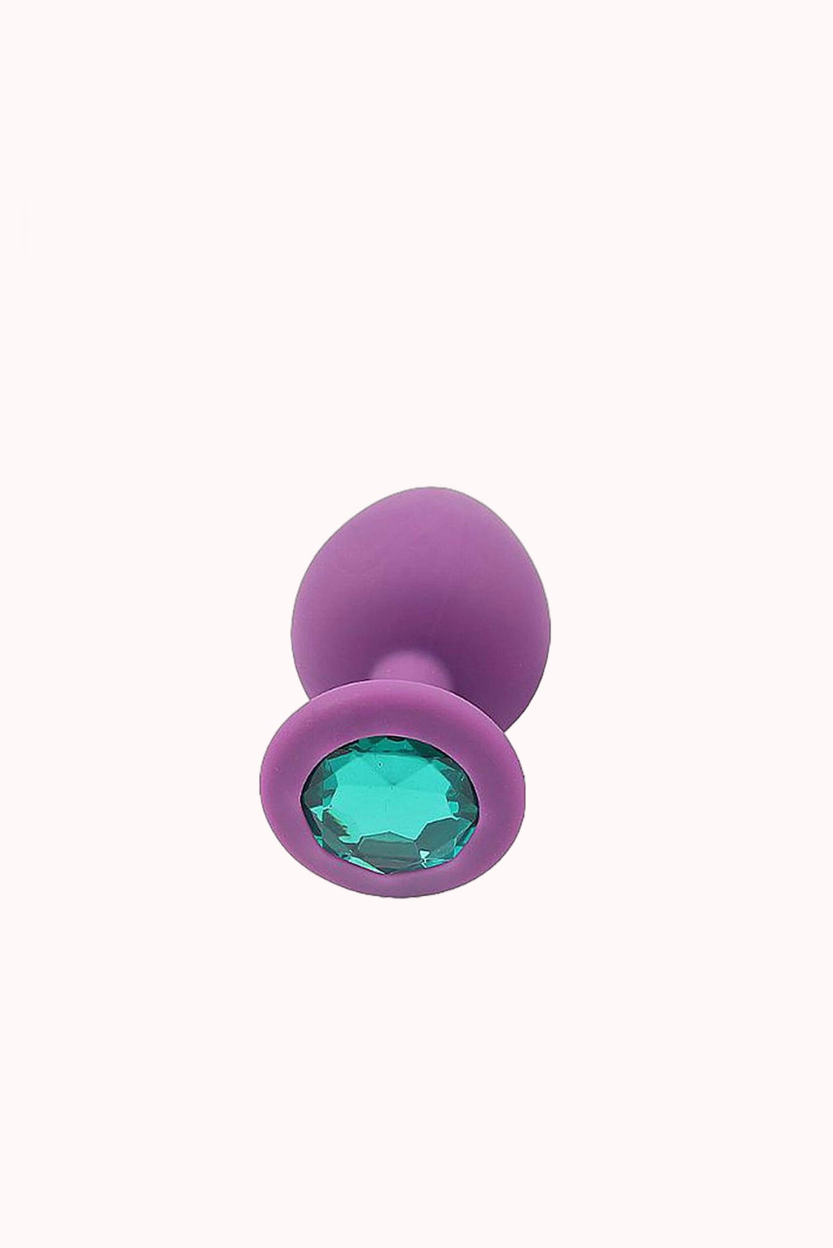 Plug Anal de Silicone com Joia – Doce Malícia