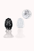 Plug Anal em Silicone c/ Textura – 10,5×4,0cm – Doce Malícia