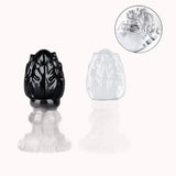 Plug Anal em Silicone c/ Textura – 10,5×4,0cm – Doce Malícia
