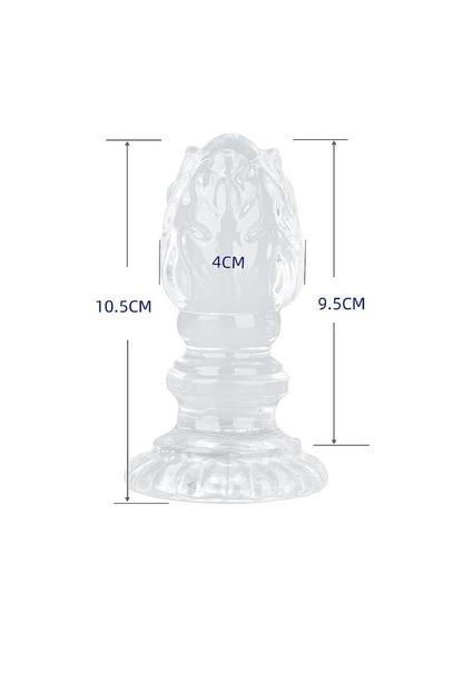 Plug Anal em Silicone c/ em Preto – Doce Malícia