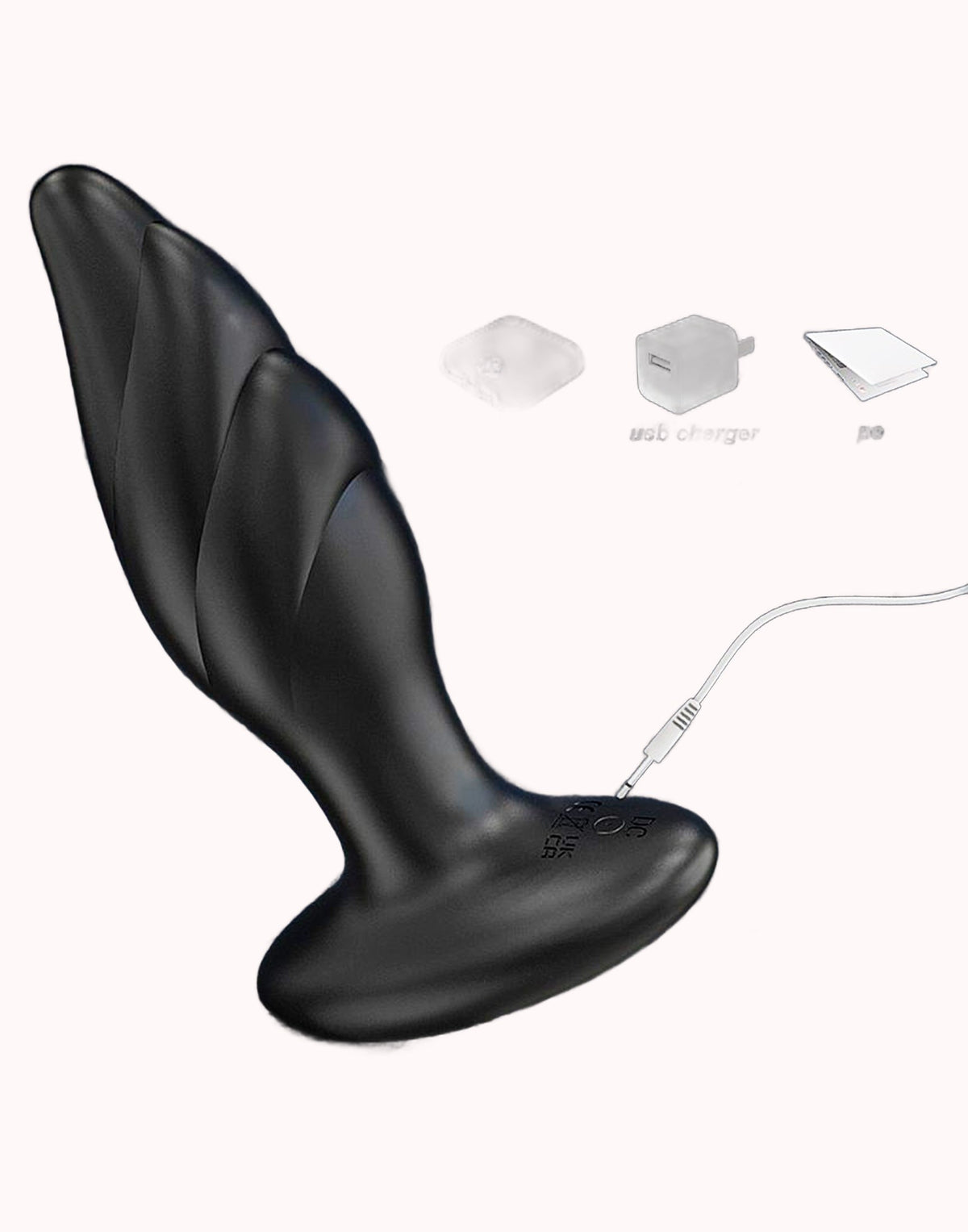 Plug Anal de Silicone com Vibro e Rotação de Esferas – Whirlwind – S – Doce Malícia