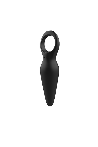 Plug Anal Dada c/ Capsula em Preto – Doce Malícia