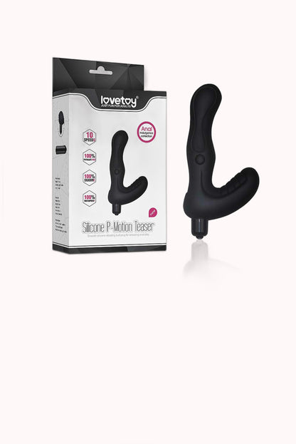 Plug Estimulador de Próstata com Vibro – 10 Modos – Doce Malícia