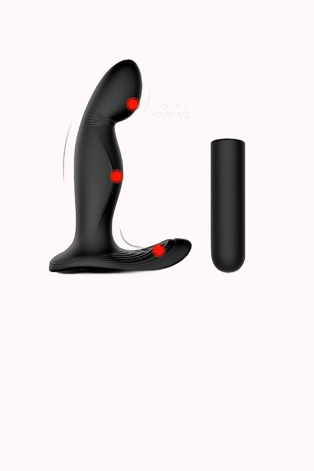 Plug Estimulador de Próstata com Vibrador – 9 Modos de Vibração – Doce Malícia