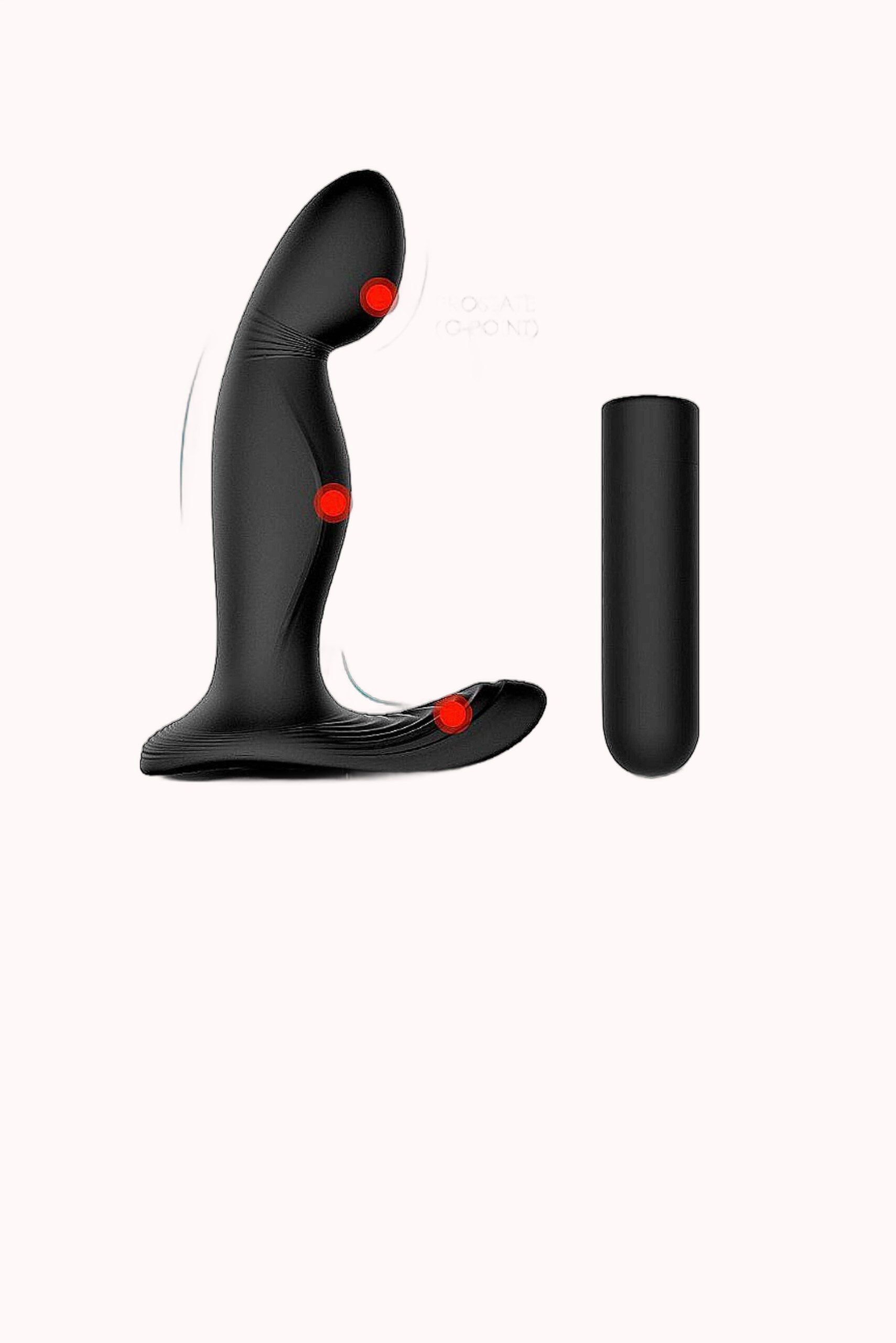 Plug Estimulador de Próstata com Vibrador – 9 Modos de Vibração – Doce Malícia