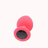 Plug Anal de Silicone com Joia – Doce Malícia