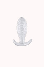 Plug Anal em Silicone c/ Textura de Bolinha – 12,0×4,0cm – Doce Malícia