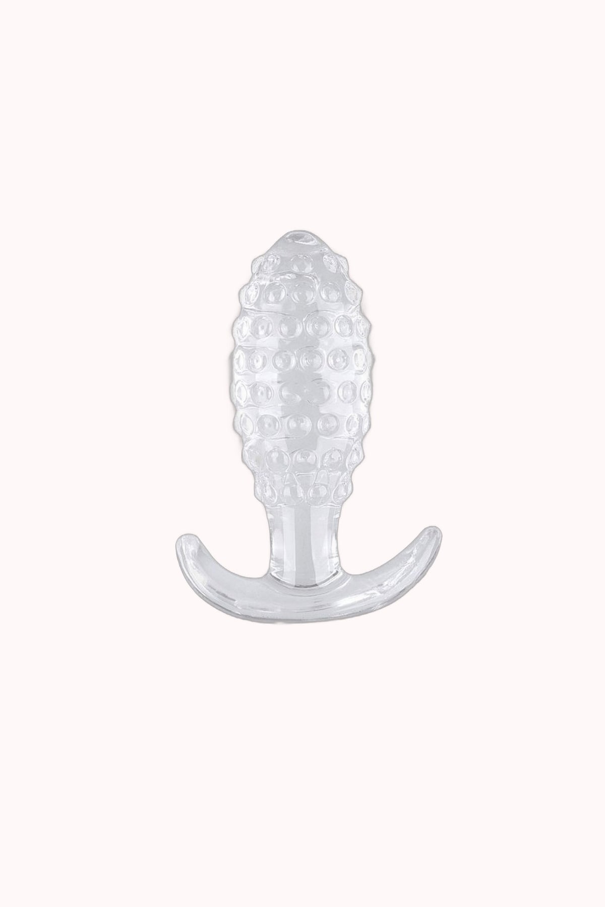 Plug Anal em Silicone c/ Textura de Bolinha – 12,0×4,0cm – Doce Malícia