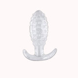 Plug Anal em Silicone c/ Textura de Bolinha – 12,0×4,0cm – Doce Malícia