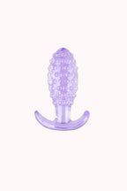 Plug Anal em Silicone c/ Textura de Bolinha – 9,0×3,0cm – Doce Malícia