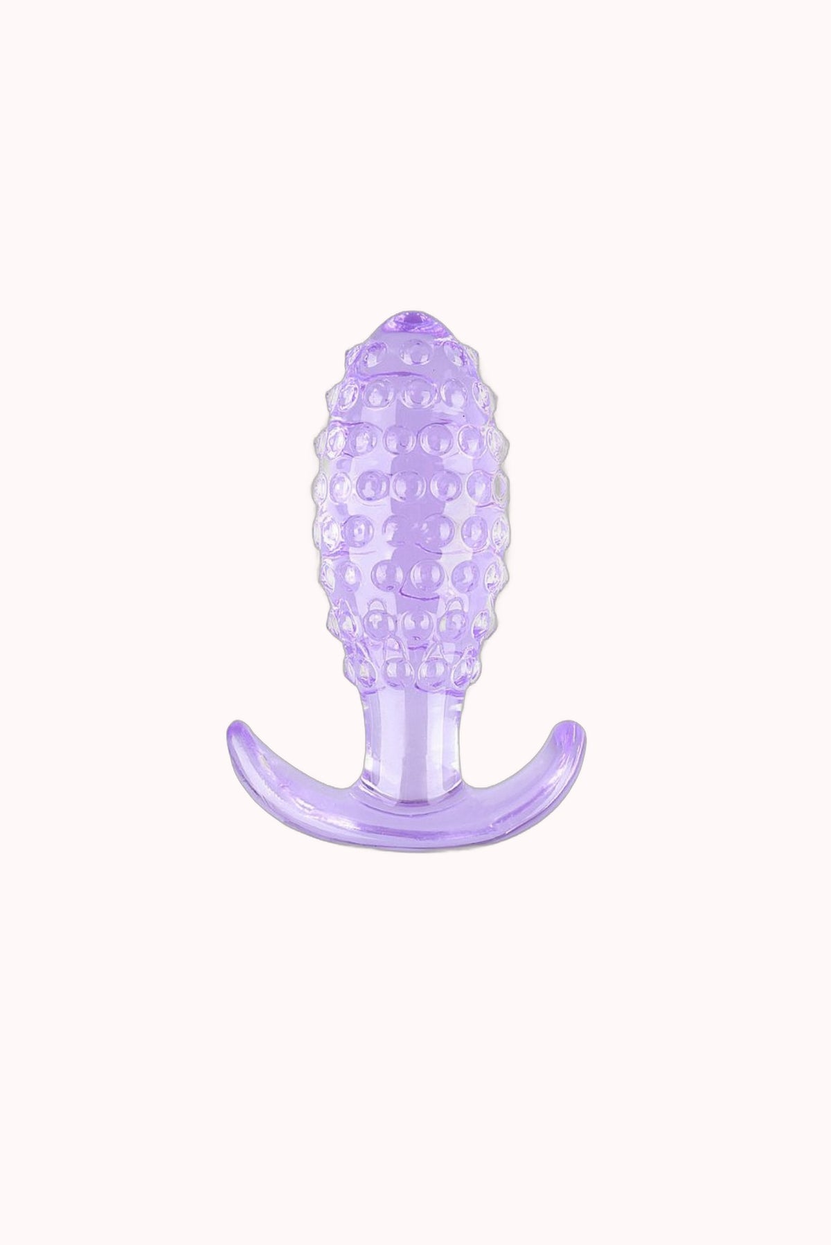 Plug Anal em Silicone c/ Textura de Bolinha – 9,0×3,0cm – Doce Malícia