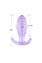 Plug Anal em Silicone c/ em rosa – Doce Malícia