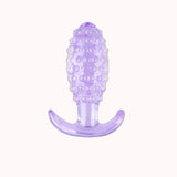 Plug Anal em Silicone c/ Textura de Bolinha – 10,5×3,5cm – Doce Malícia