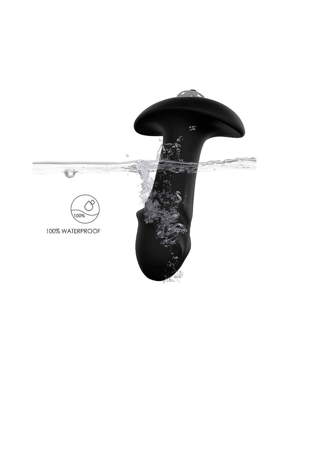 Plug Anal C/Vibro em Silicone em Quantidade – Doce Malícia
