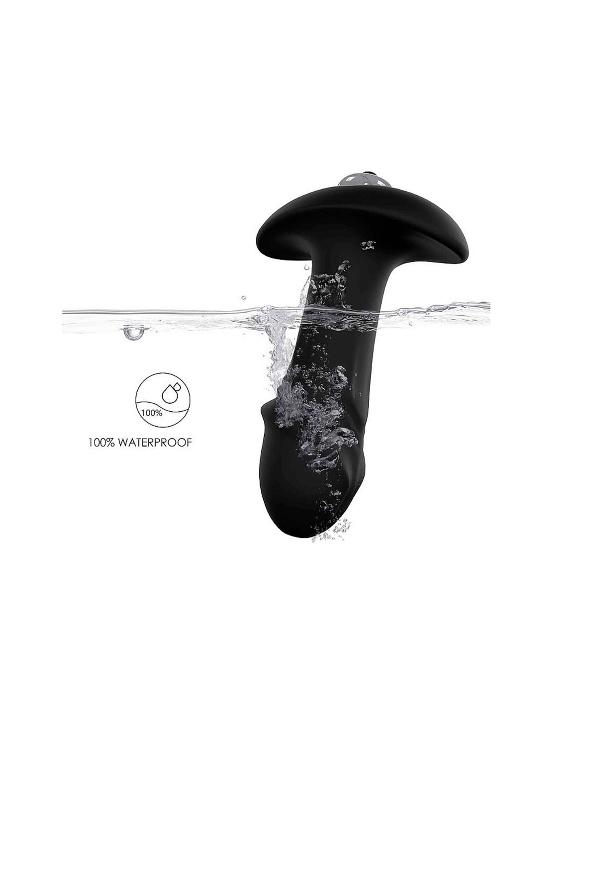 Plug Anal C/Vibro em Silicone em Quantidade – Doce Malícia