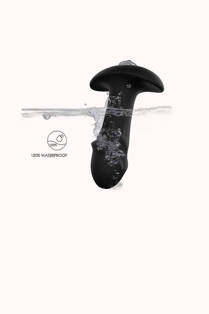 Plug Anal C/Vibro em Silicone Extra Macio 10cm – Doce Malícia — Doce Malícia