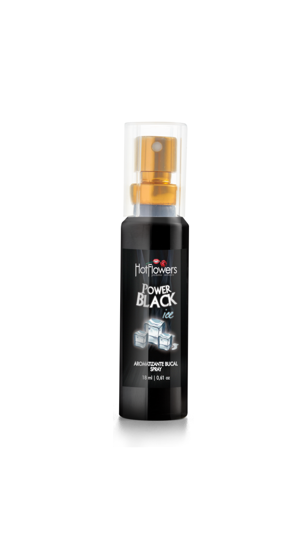 Aroma Bucal Power Black Ice em Quantidade – Doce Malícia