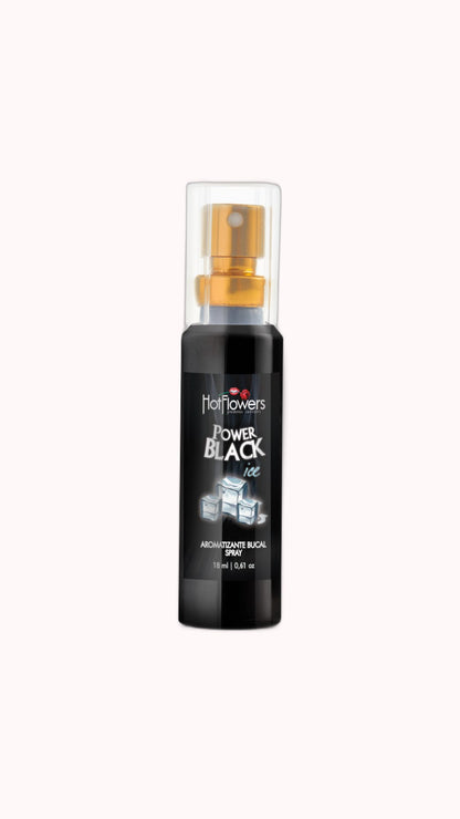 Aroma Bucal Power Black Ice Spray – 18ml – Doce Malícia