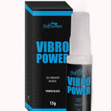 Gel Vibro Power – Power Black 15g – Doce Malícia