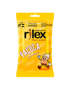 Preservativo Rilex Sachê com 3 Unidades em Quantidade – Doce Malícia
