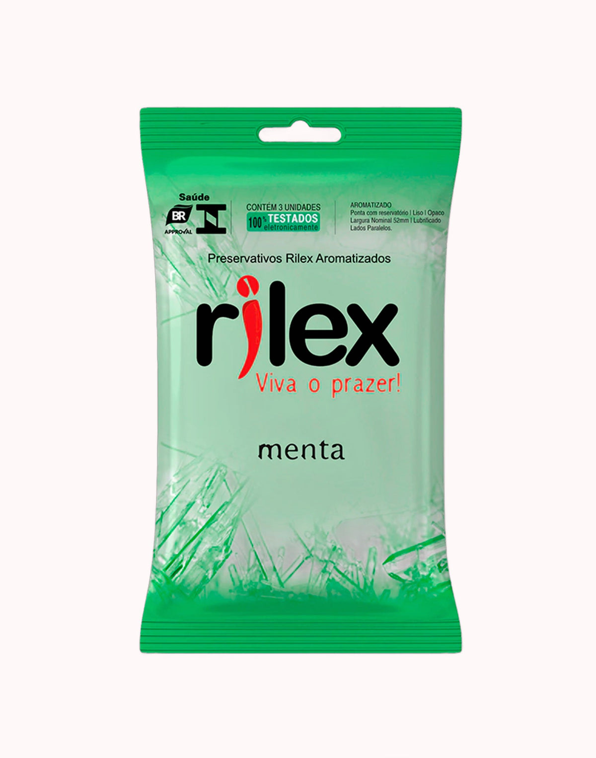 Preservativo Rilex Sachê com 3 Unidades – Doce Malícia