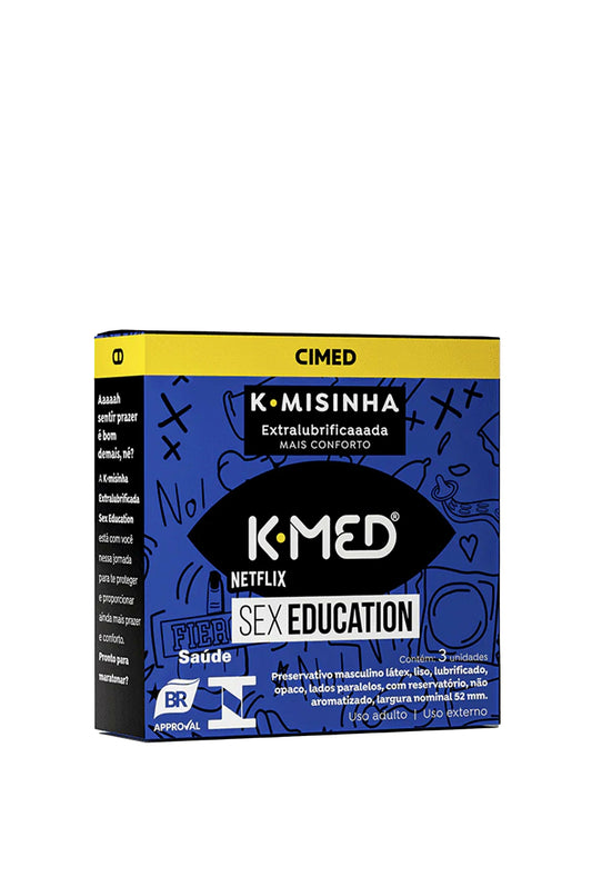 Preservativo K-Med K-Misinha Sex Education em Quantidade – Doce Malícia