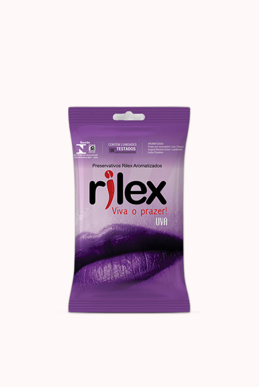 Preservativo Rilex Sachê com 3 Unidades – Doce Malícia