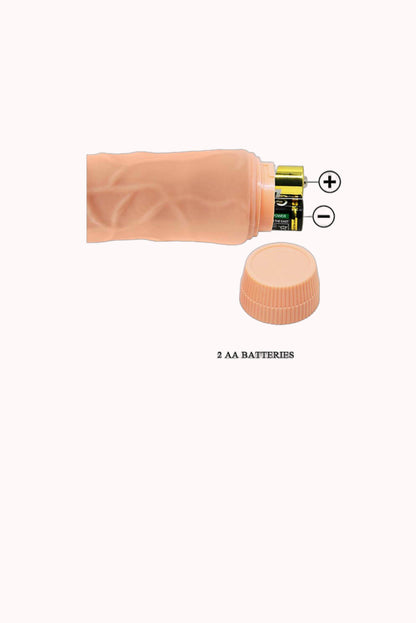 Prótese com Vibro 19cm – Doce Malícia
