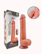 Pênis Realístico com Dupla Camada 9.0″ – Tamanho 23,1 X 4,0 cm – Doce Malícia