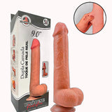 Pênis Realístico com Dupla Camada 9.0″ – Tamanho 23,1 X 4,0 cm – Doce Malícia