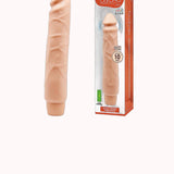 Prótese Peniana com Vibro Multivelocidade 25,5×4,9cm – Doce Malícia