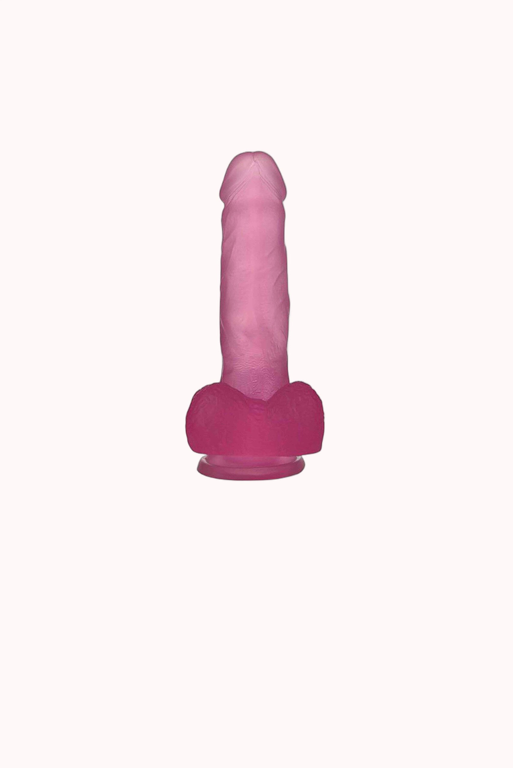 Prótese Peniana em Jelly 17×3,5cm – Doce Malícia