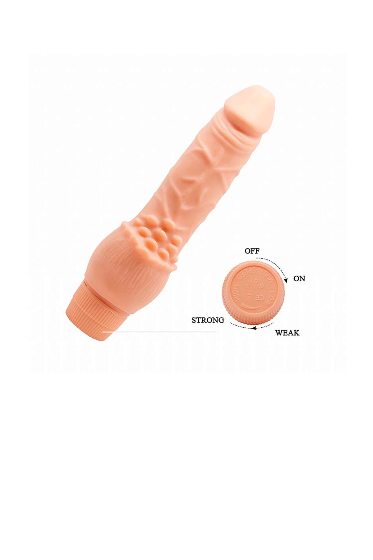 Prótese Realística com Vibro em em Quantidade – Doce Malícia