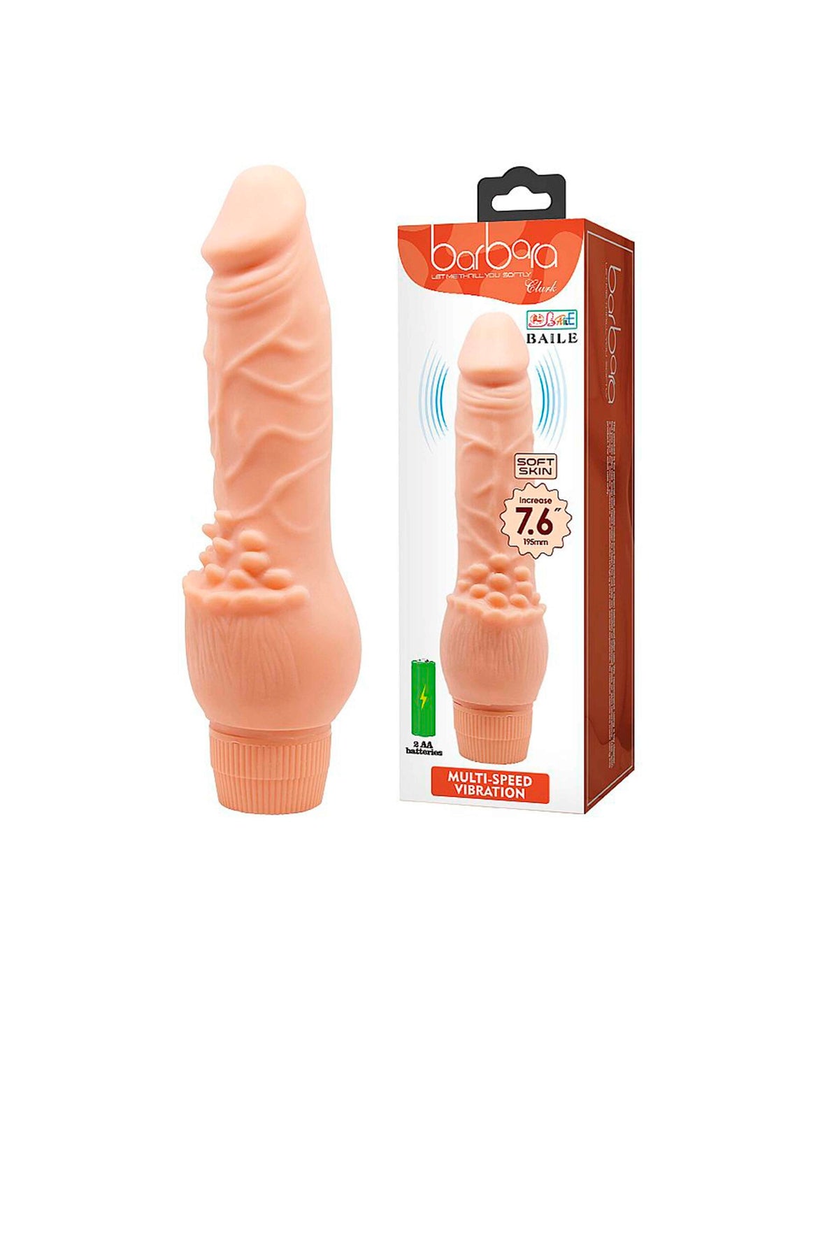 Prótese Realística com Vibro em em Quantidade – Doce Malícia