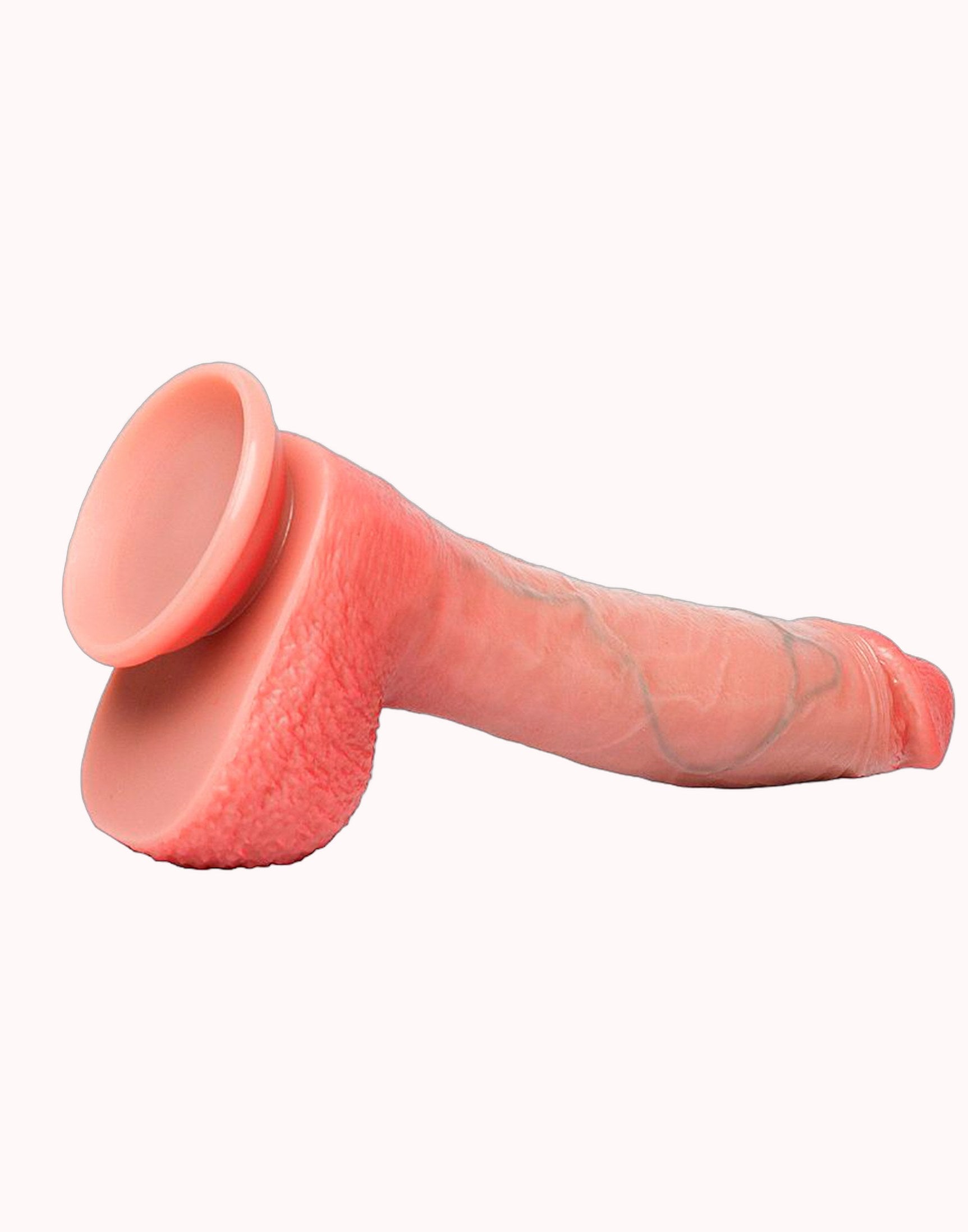Prótese Realística Em Silicone Com Escroto – 25,0 x 4,8 cm – Doce Malícia