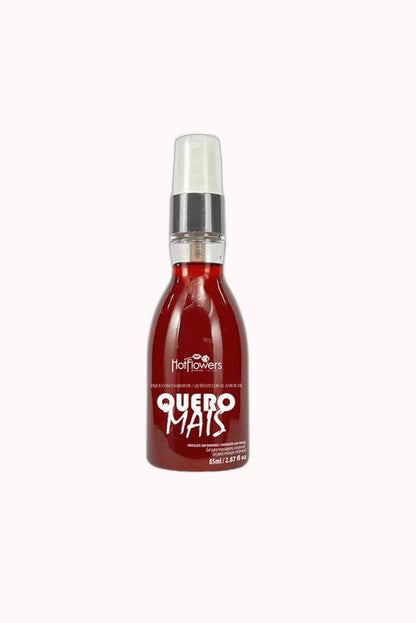 Gel Para Massagem Comestível Chocolate E Morango Quero Mais – 85ml – Doce Malícia