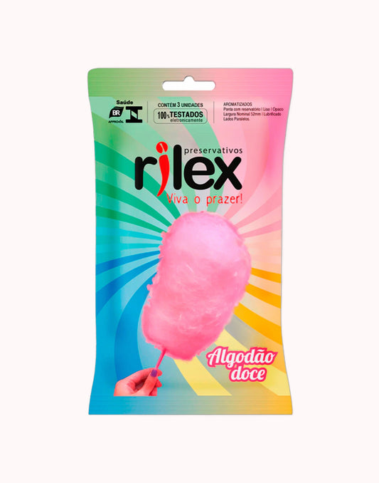 Preservativo Rilex Sachê com 3 Unidades – Doce Malícia