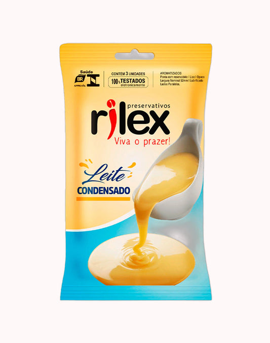Preservativo Rilex Sachê com 3 Unidades – Doce Malícia
