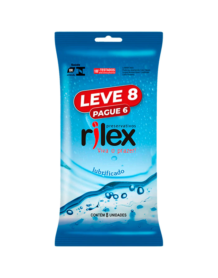 Preservativo Rilex Lubrificado – Leve 8 e Pague 6 – Doce Malícia — Doce Malícia