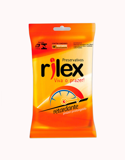 Preservativo Rilex Sachê com 3 Unidades – Doce Malícia