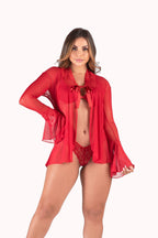 Robe sensual em tule – Doce Malícia