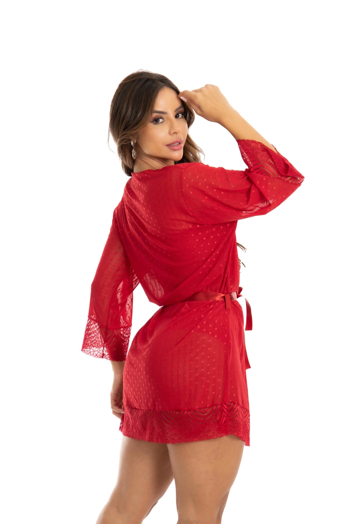Robe Curto Feminino em Branco – Doce Malícia