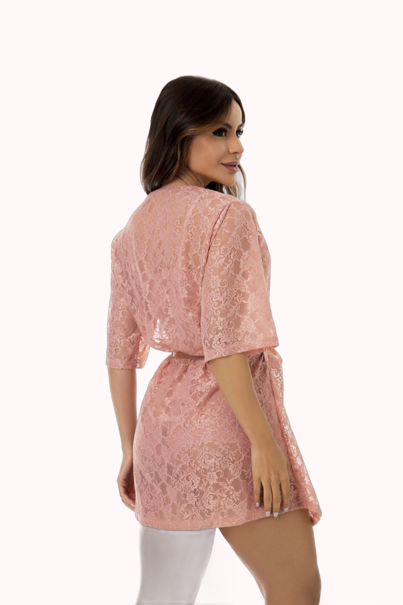 Robe de renda vazada – Doce Malícia