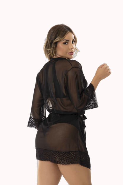 Robe de Tule e Renda